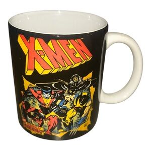 Marvel X-Men Ceramic Coffee Mug | Wolverine Storm Cyclops | 2011